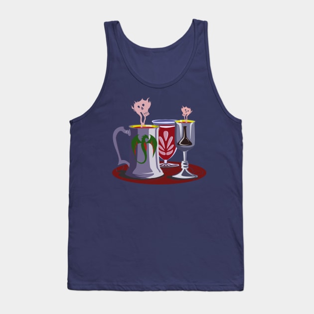 Beware the vessel with the pestle Tank Top by Flush Gorden